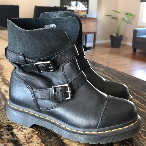 Dr. Martens Shoes - Dr Marten Buckle Boots Size 7!!!